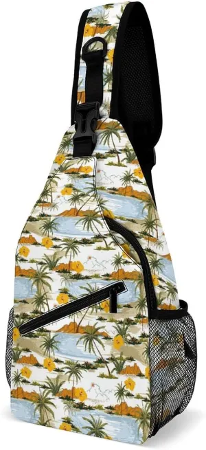Exotic Flamingos Versatile And Convenient Multipurpose Crossbody Bag - Perfect for Travel And Hiking