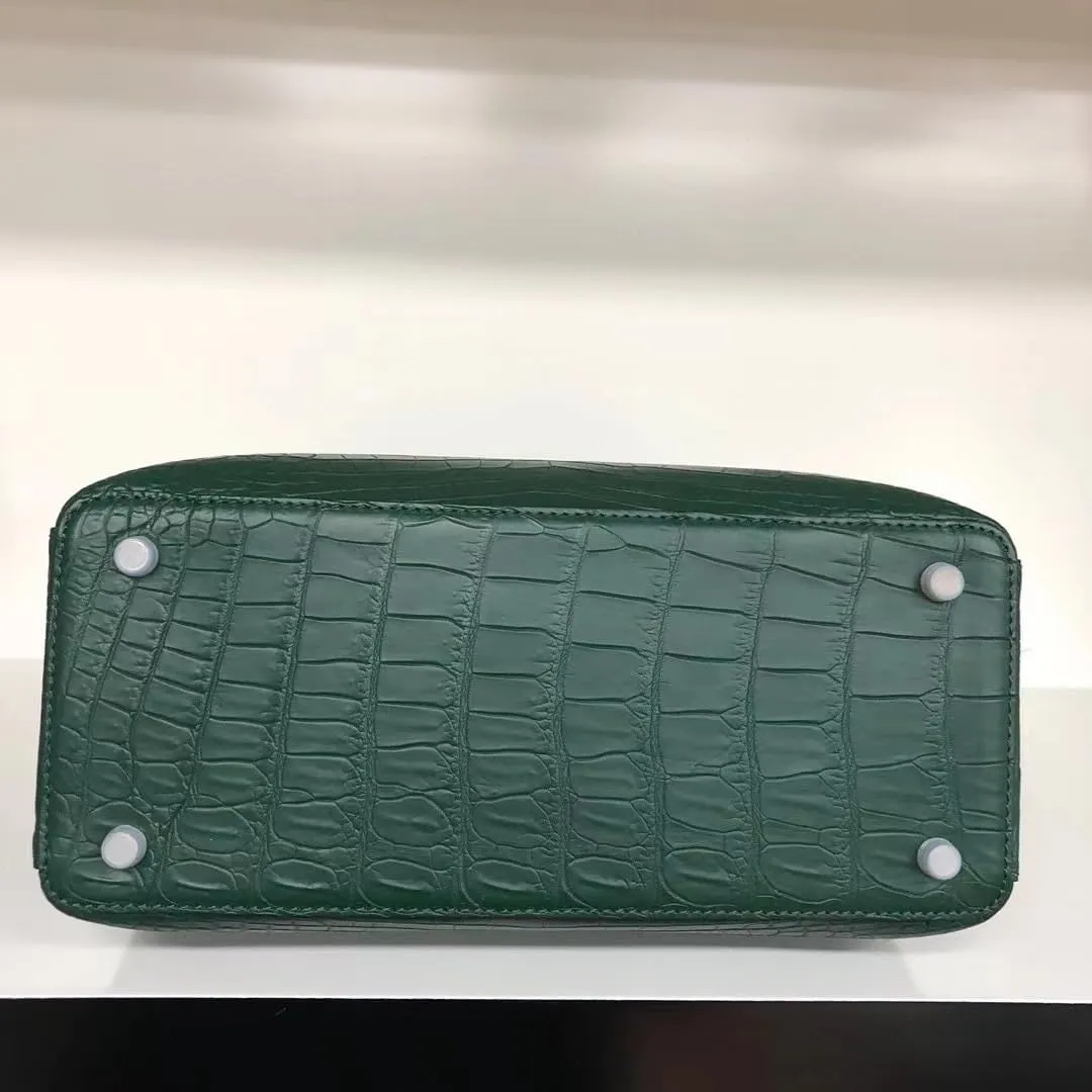 Exotic Genuine Crocodile Skin Women Handbag Authentic Alligator Leather Lady Large Shoulder Bag Female Work Purse