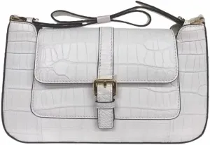 Exotic Genuine Crocodile Skin Women's Flap Purse Lady Underarm Bag Authentic Alligator Leather Female Single Shoulder Bag