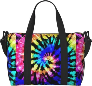Exotic Tribe Tie Dye Style print Handbag Oxford shoulder bag casual shoulder bag weekend bag large capacity storage bag