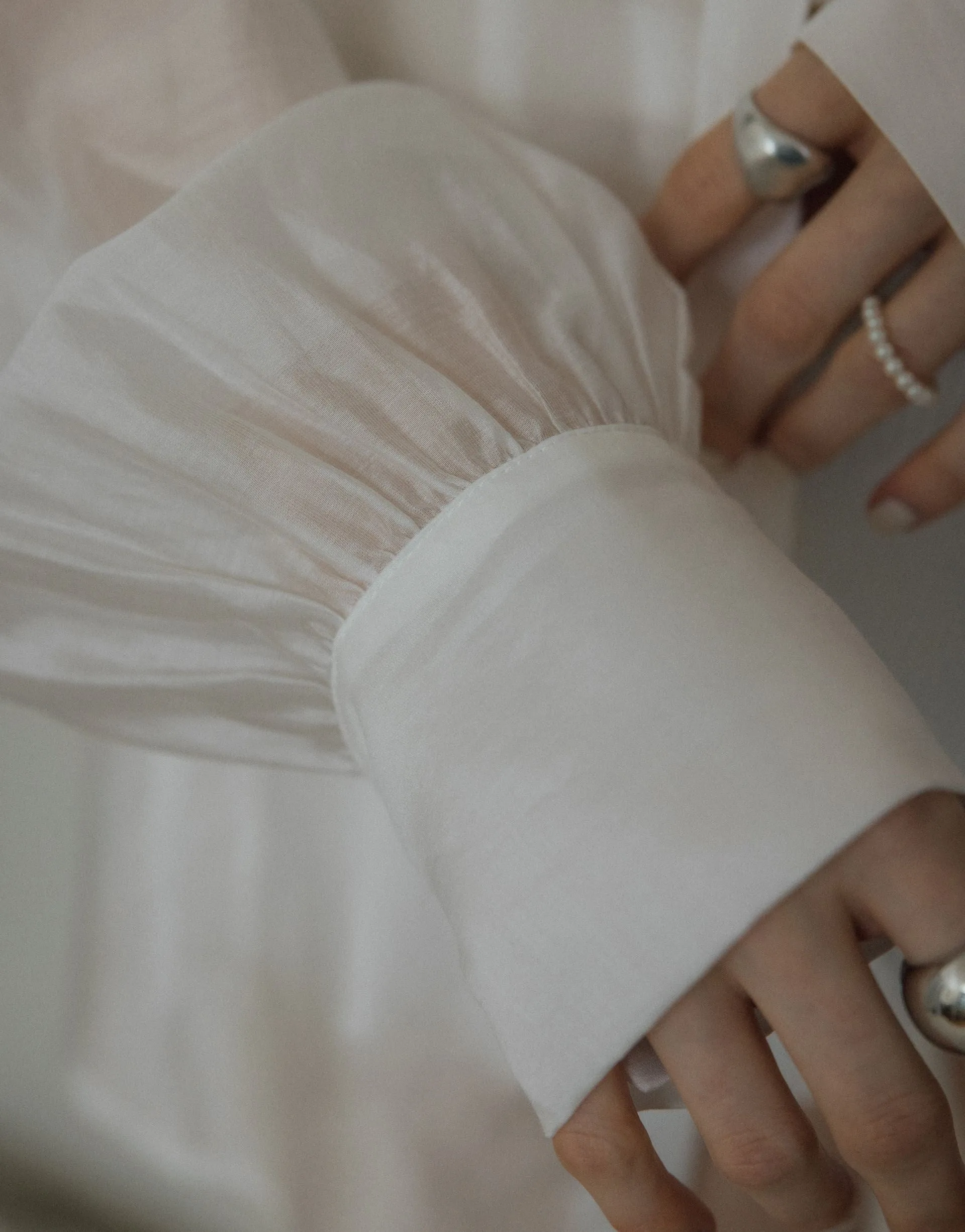 Feather Oversized Shirt