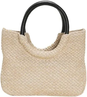 Festa Park Straw Tote Bag
