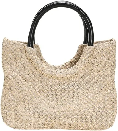 Festa Park Straw Tote Bag