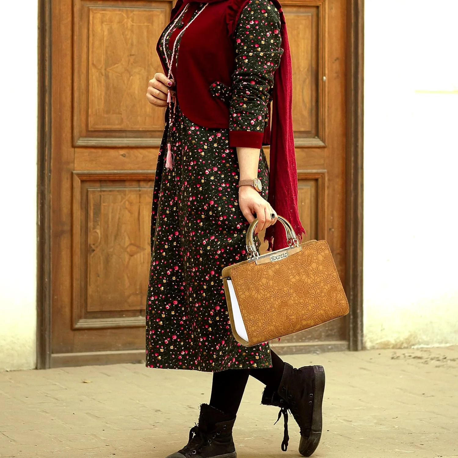 Floral Hand Bag For Women