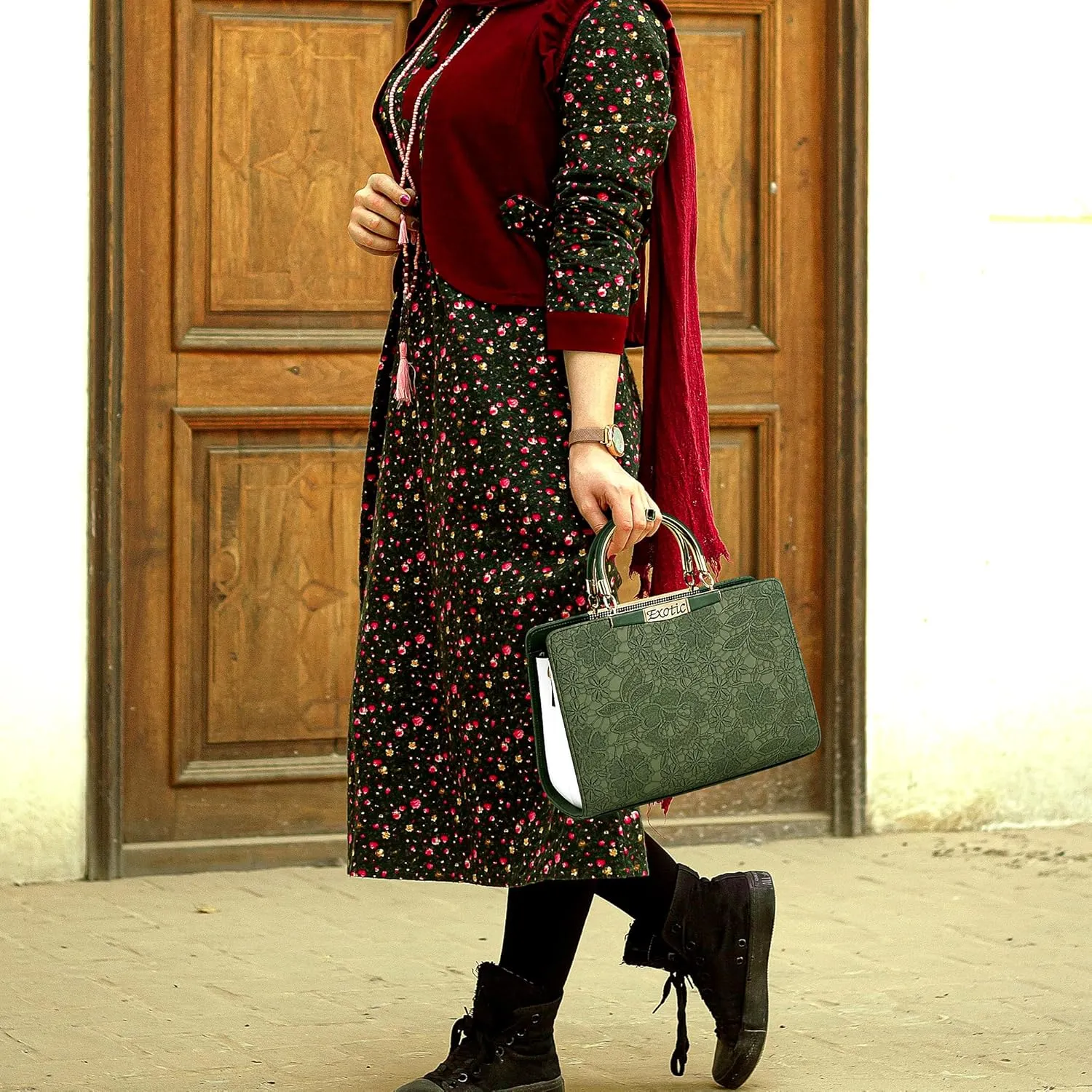 Floral Hand Bag For Women