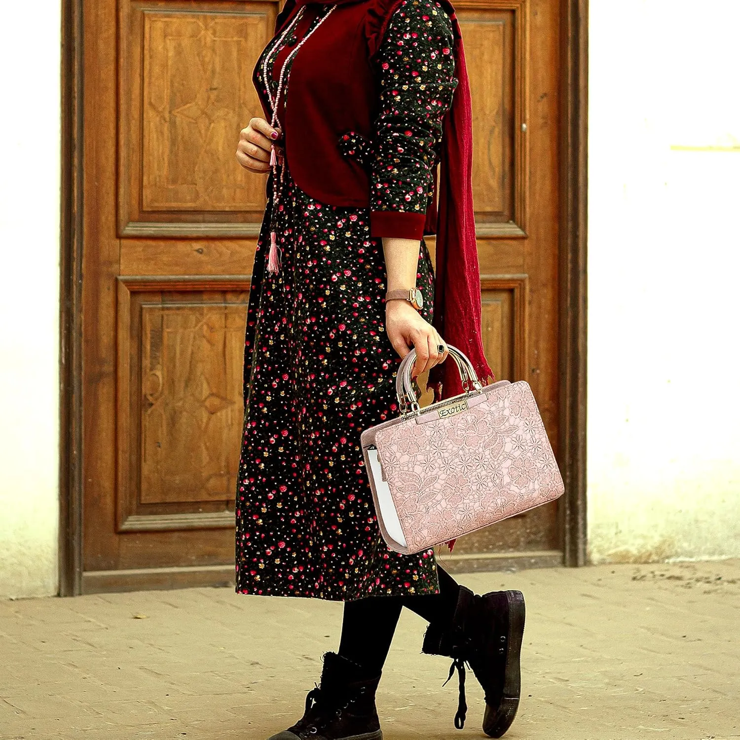 Floral Hand Bag For Women