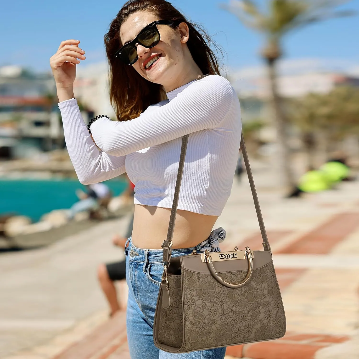 Floral hand bag for women/Girl