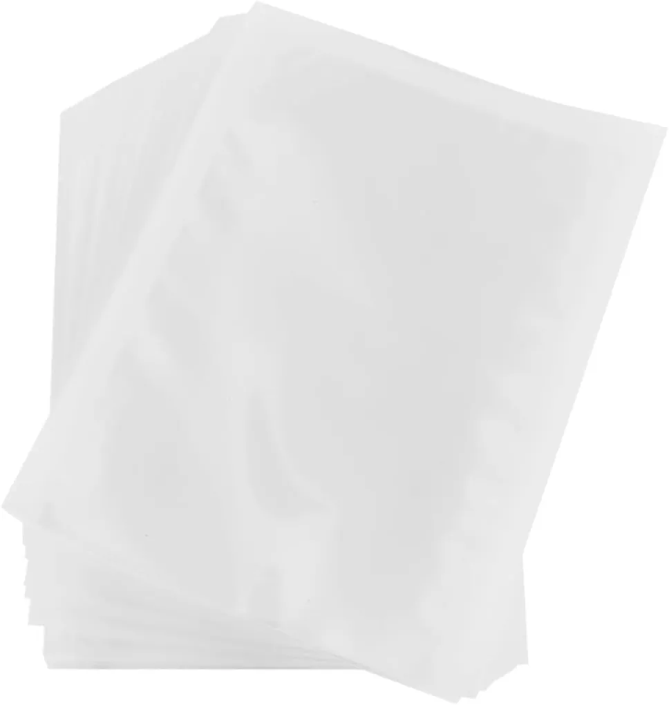 Food Storage Container 100pcs Vacuum Sealer Bags Heat Sealable 15x20cm for Home Travel Use