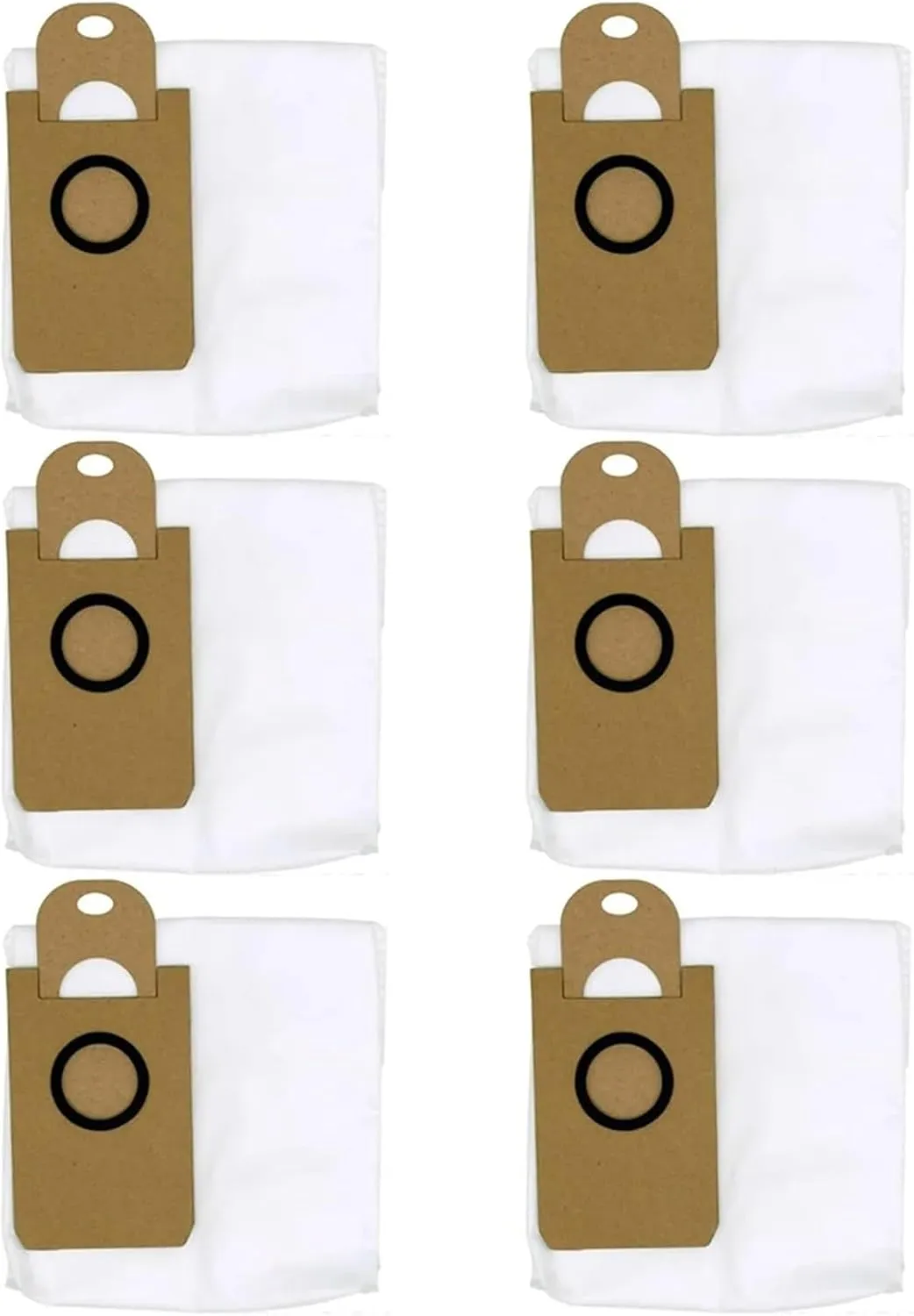 For ihome for nova S1 Pro Robotic Vacuum Cleaner Dust Bag Replacement Parts Sweeping Accessories Trash Dust Bags 6PCS