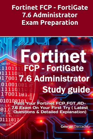 Fortinet FCP - FortiGate 7.6 Administrator Exam Preparation: Pass Your Fortinet FCP_FGT_AD-7.6 Exam On Your First Try ( Latest Questions & Detailed Explanation)