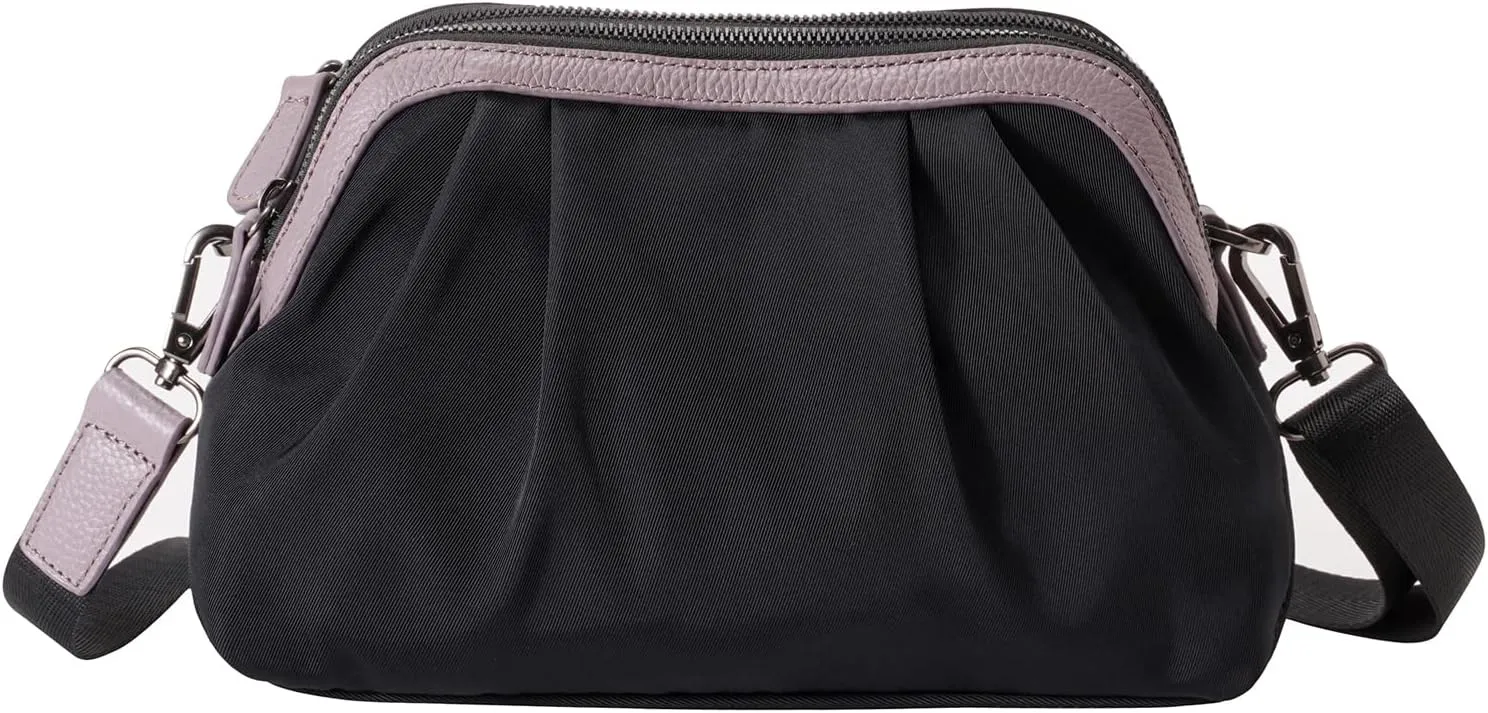 FOXLOVER Waterproof Nylon Crossbody Bags for Women Fashion Small shoulder Purse with Adjustable Strap