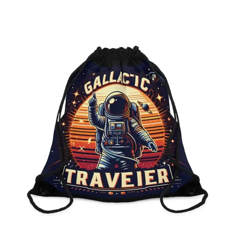 Galactic Traveler Drawstring Bag Unlock Cosmic Journeys