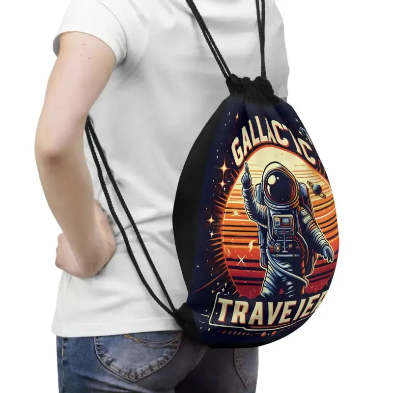 Galactic Traveler Drawstring Bag Unlock Cosmic Journeys