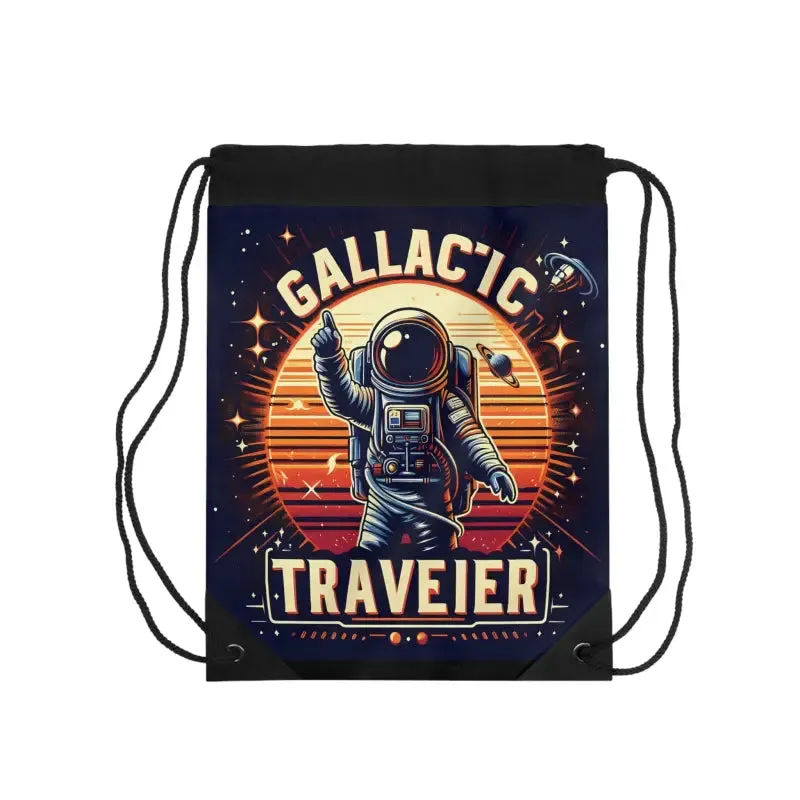 Galactic Traveler Drawstring Bag Unlock Cosmic Journeys