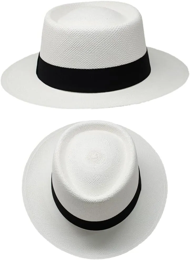 Gamboa Original Panama Hat for Men and Women Borsalino Straw Summer Beach Sun Hat Protection UV UPF50 