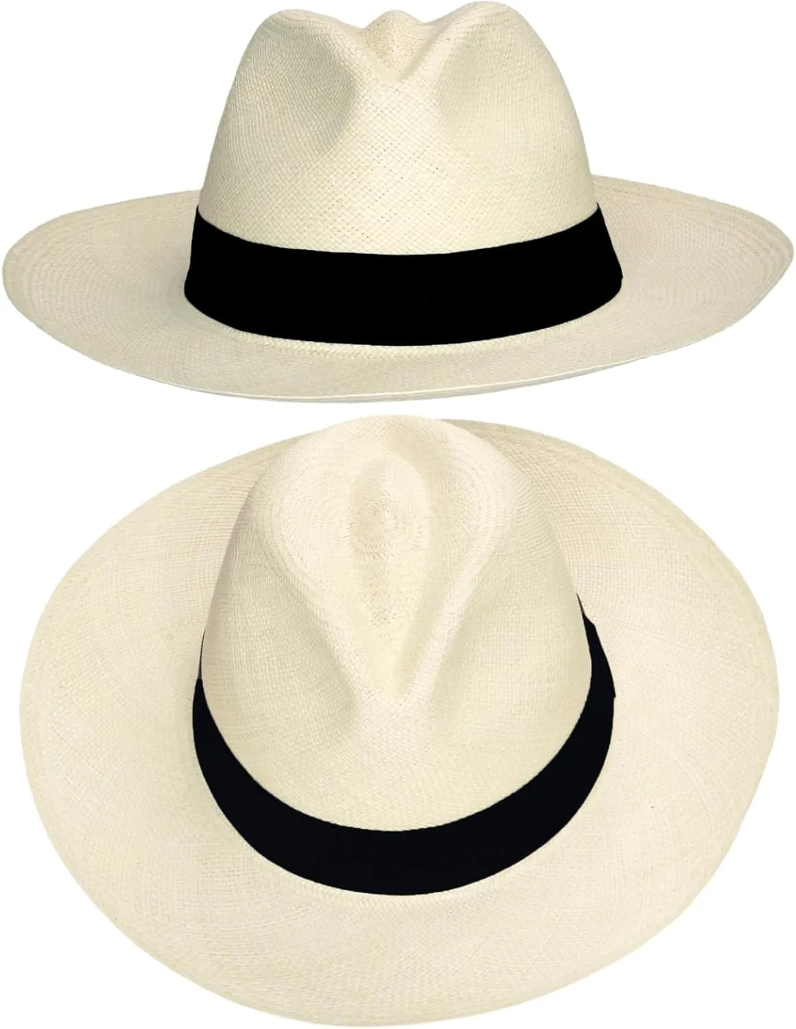 Gamboa Original Panama Hat for Men and Women Fedora Straw Summer Beach Sun Hat Protection UV UPF50 