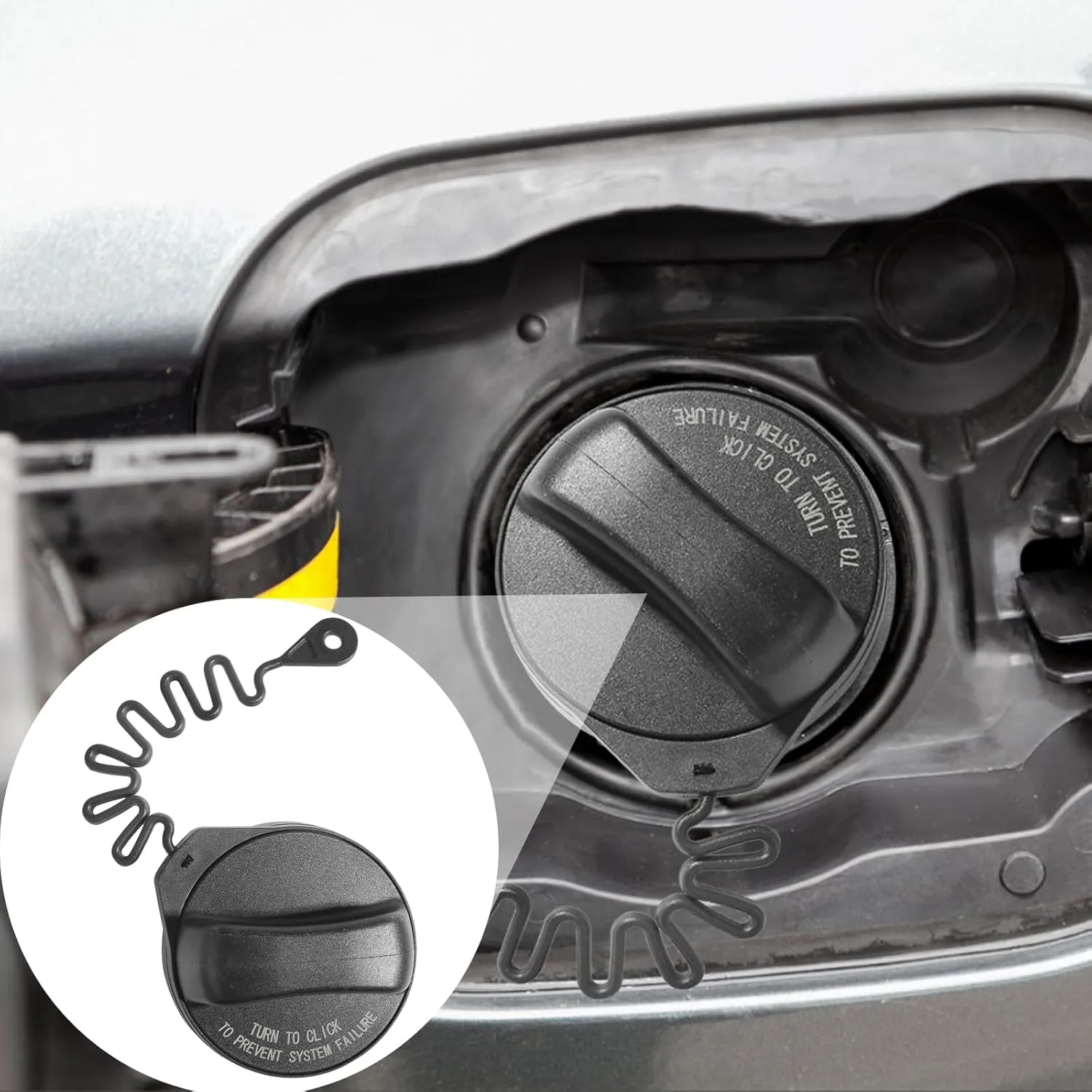 Gas Cap,Fuel Cap Replacement 31392044 for Volvo C30 XC60 XC70 XC90 V50 V60 V70 S40 S60 S80 for Volvo Accessories