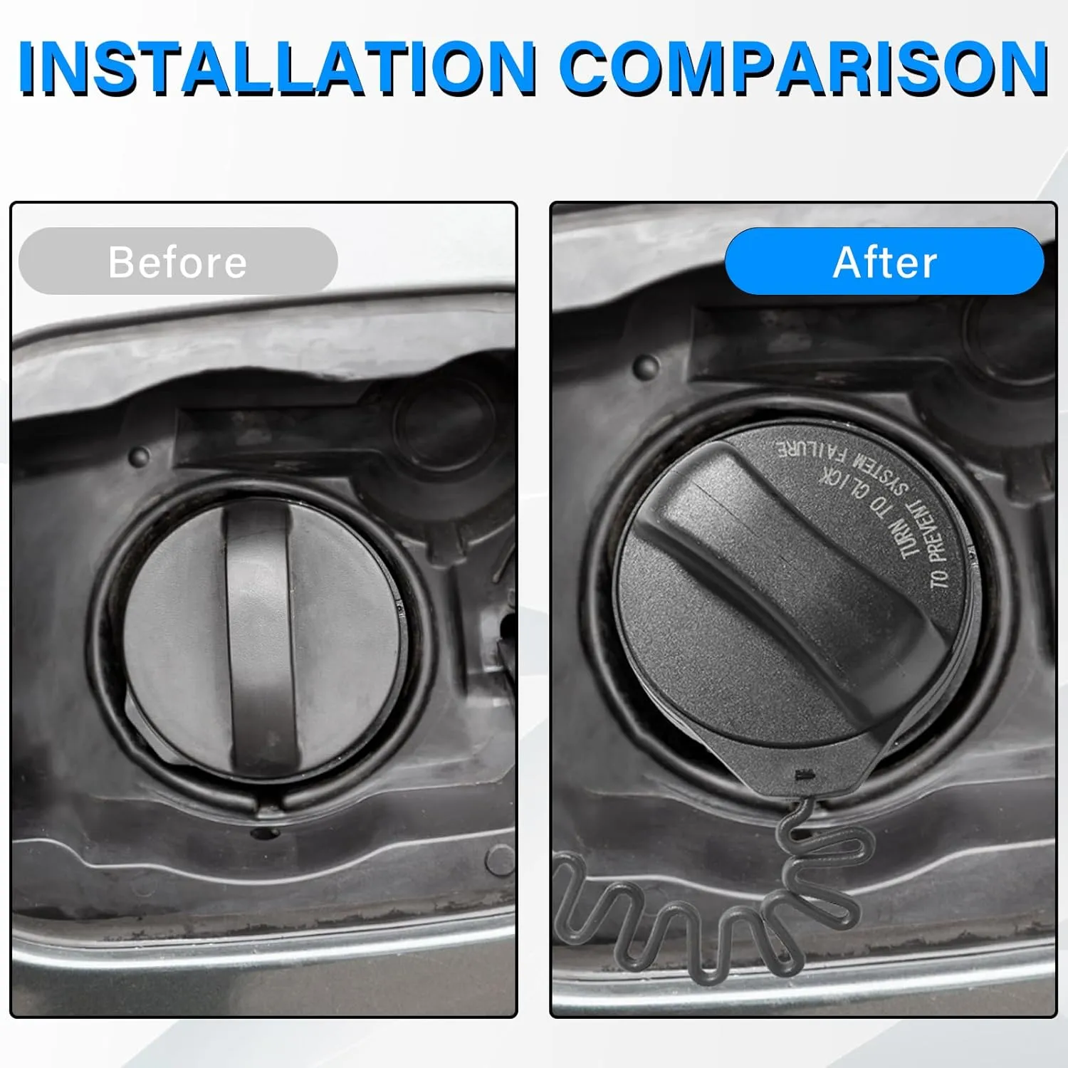Gas Cap,Fuel Cap Replacement 31392044 for Volvo C30 XC60 XC70 XC90 V50 V60 V70 S40 S60 S80 for Volvo Accessories