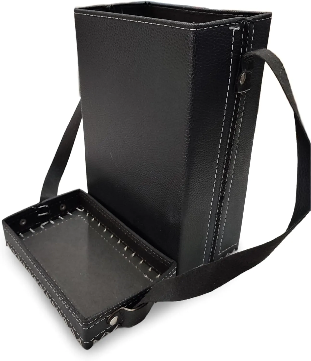 Genuine Leather Yerba Mate Gourd Bag I ARGENTINIAN | Premium Handmade Matera for Mate Ideal for Outdoor Travel Picnic