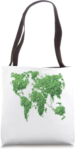 Global Nature And World Habitat conservation Design Tote Bag