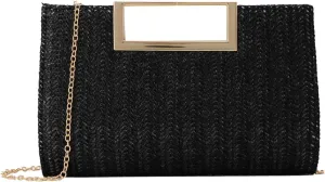 GOKTOW Straw Clutch Top Handbags Raffia Bag Purse Woven Tote CrossBag for Women Beach Summer Travel 2025
