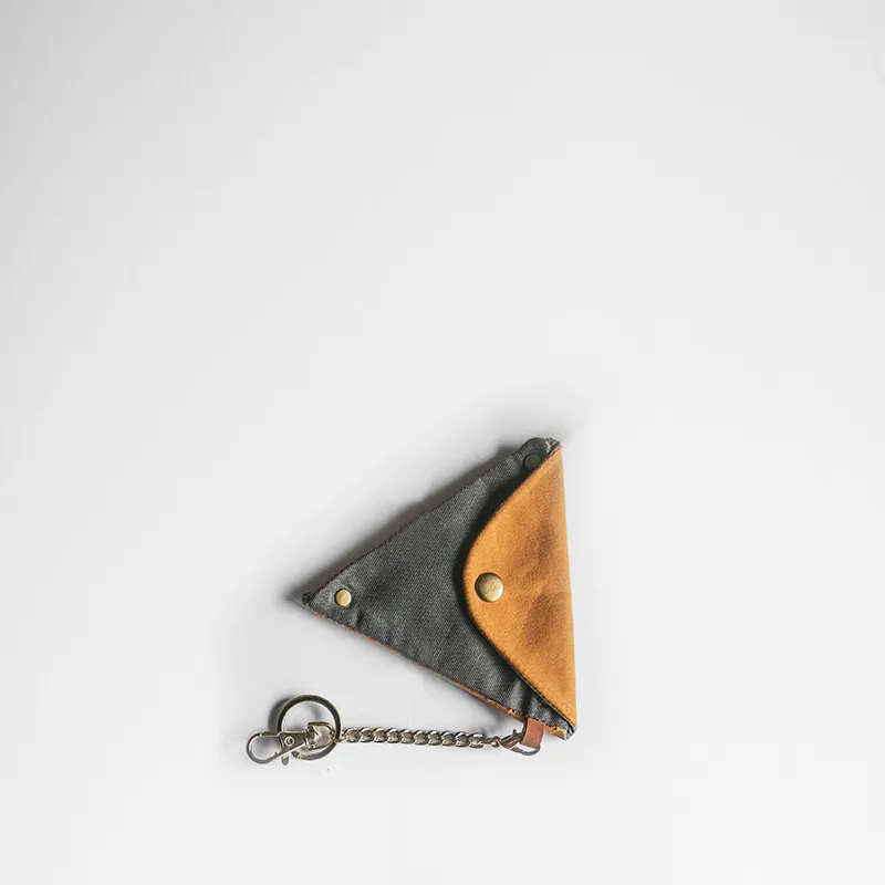 Gouache Molly Waxed Canvas Dangle