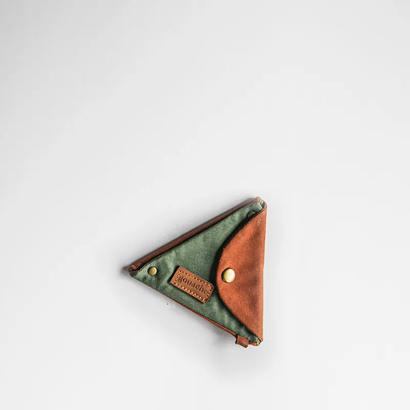 Gouache Molly Waxed Canvas Dangle