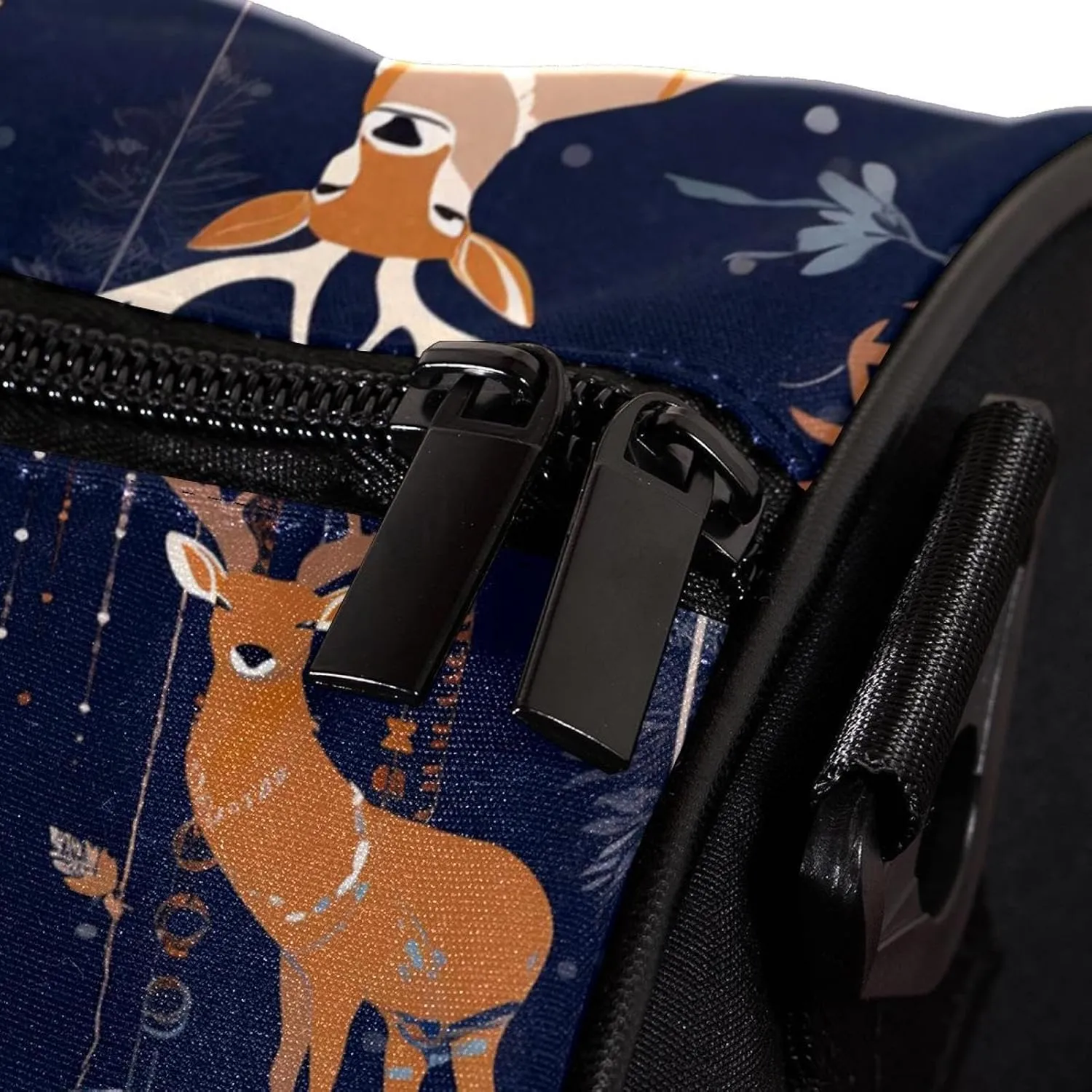 Gym Bags for Men,Travel Duffel Bags for Women,Bohemia Feather Deer Dream Catcher,Workout Bag