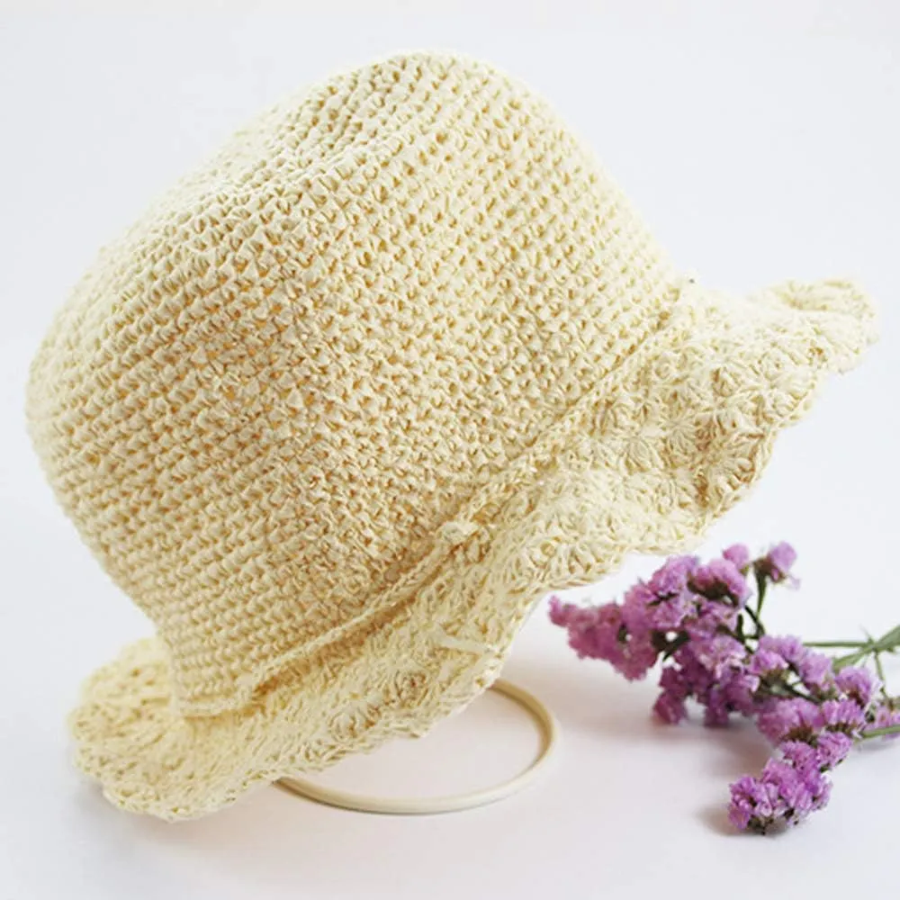 Handmade Raffia Straw Beach Bag & Sun Hat Kit - Sapphire Blue, 500g, Crochet & Knitting Materials Included