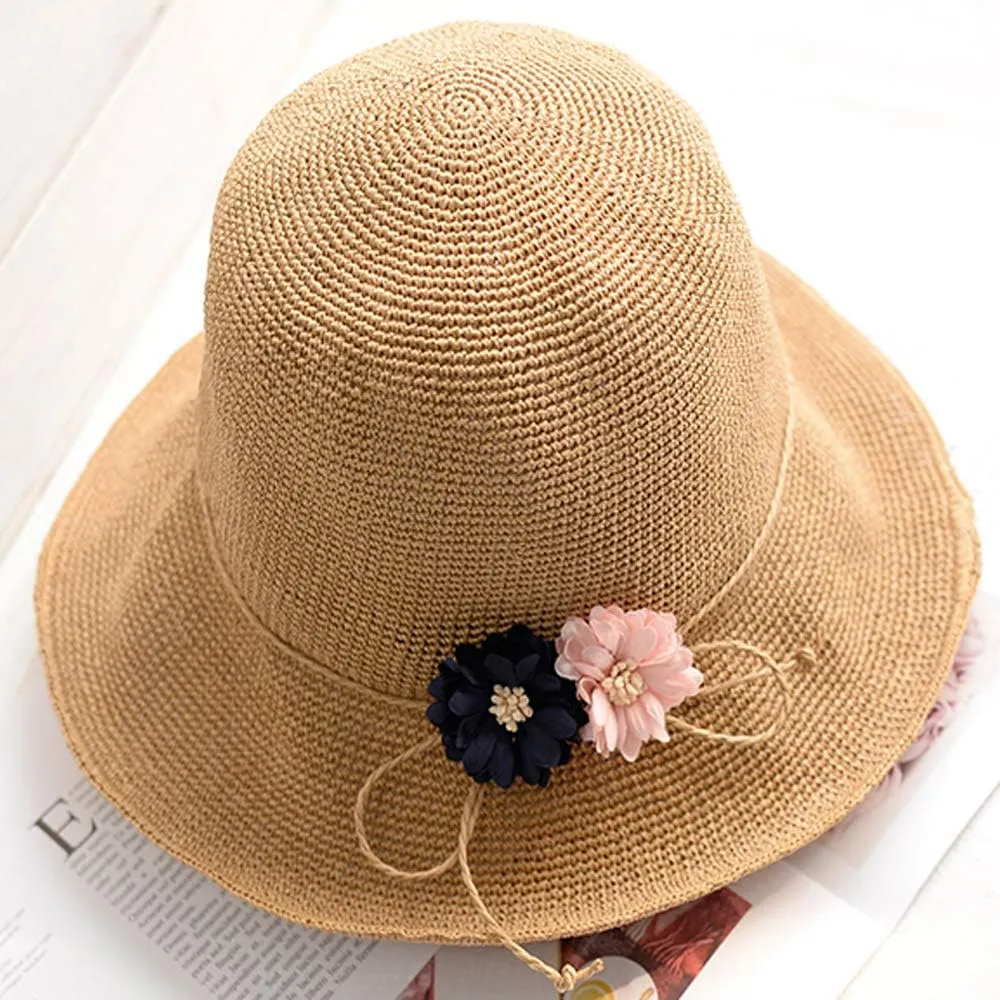 Handmade Raffia Straw Beach Bag & Sun Hat Kit - Sapphire Blue, 500g, Crochet & Knitting Materials Included
