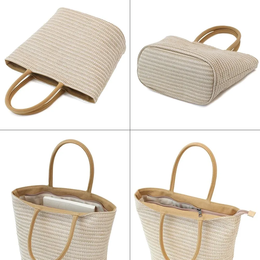 Handmade Straw Tote Bag for Women
