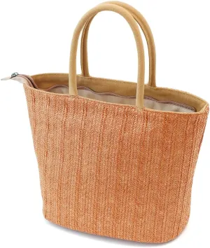 Handmade Straw Tote Bag for Women