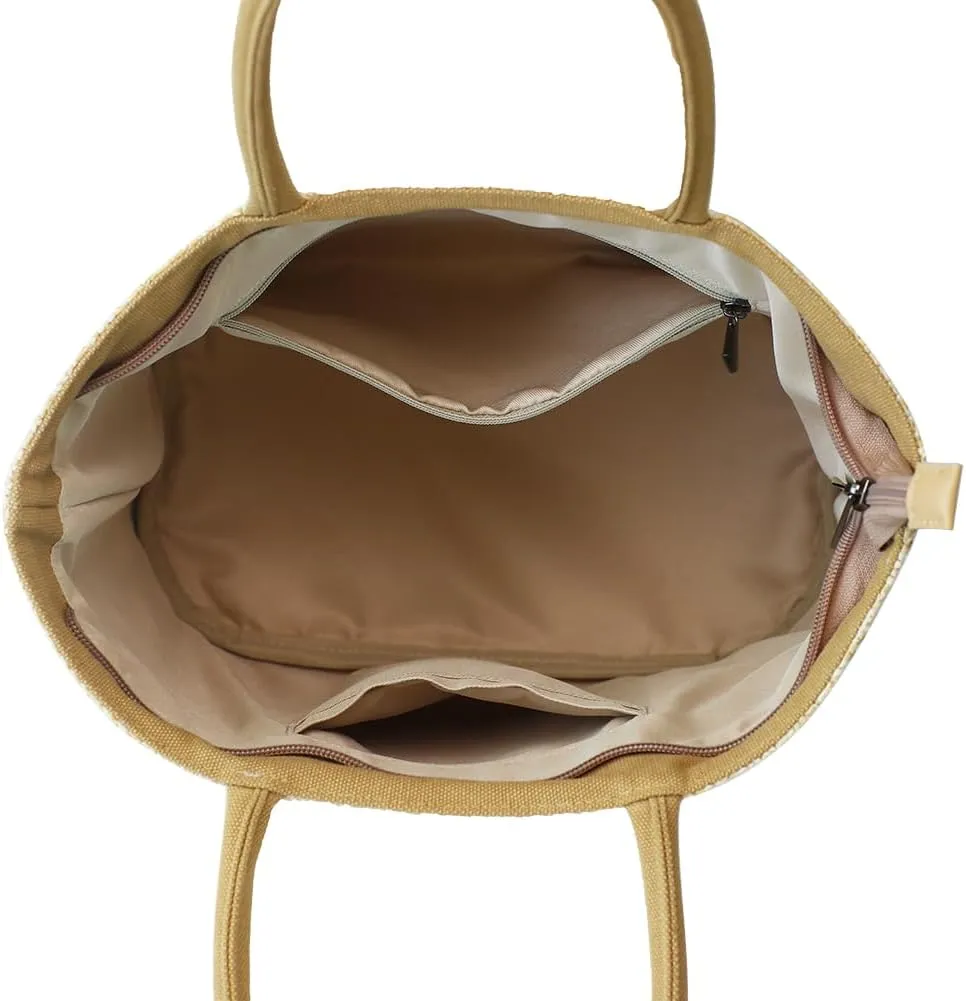 Handmade Straw Tote Bag for Women