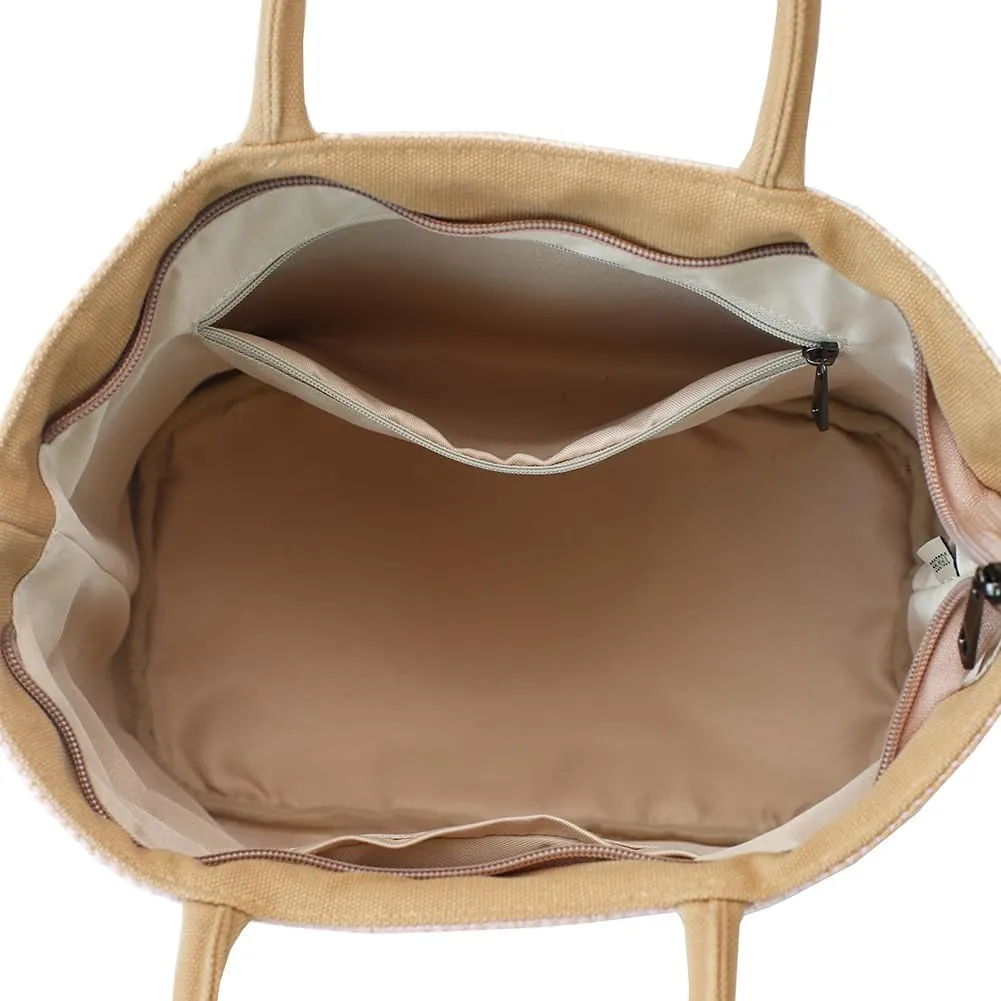 Handmade Straw Tote Bag for Women