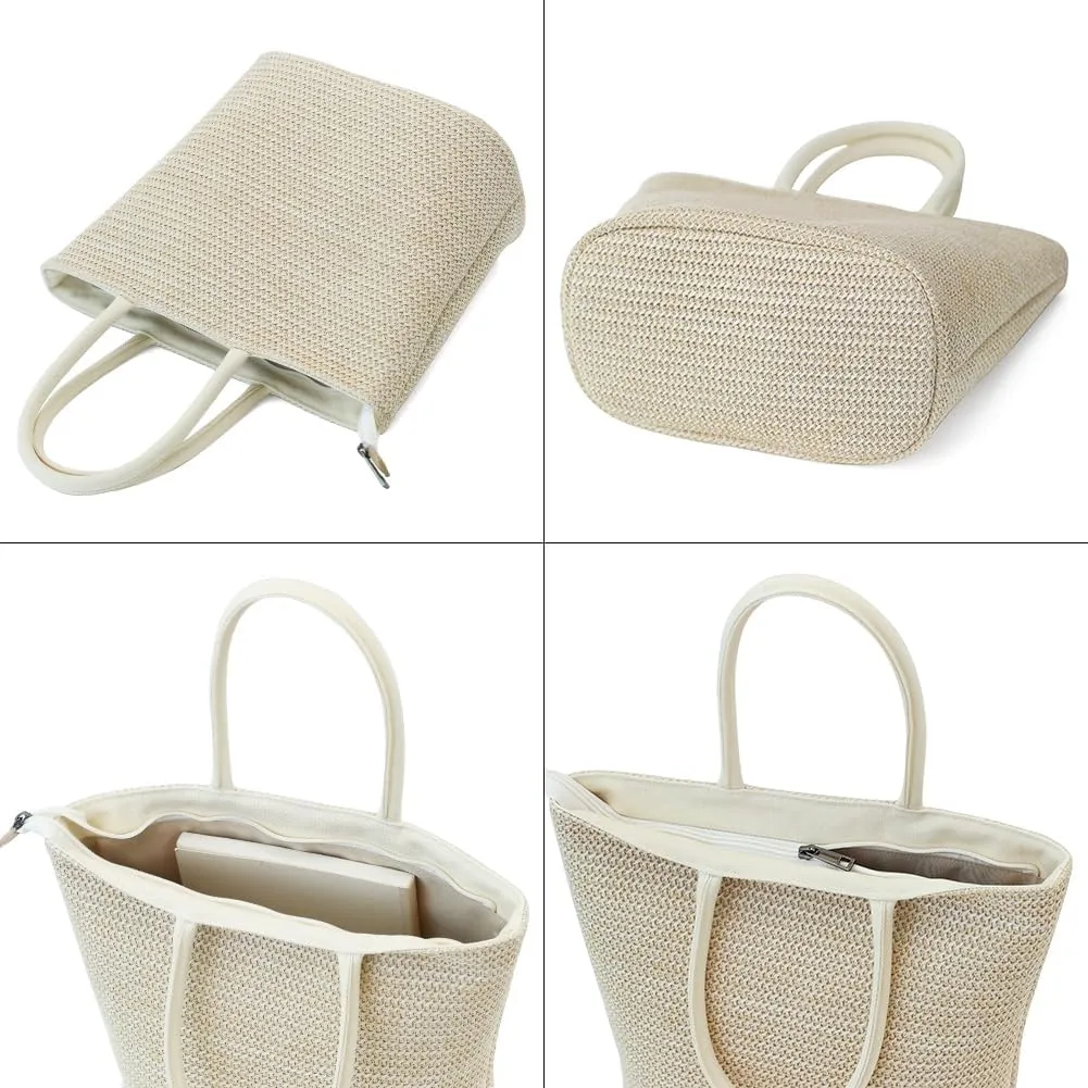 Handmade Straw Tote Bag for Women