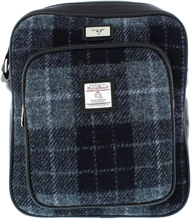 Harris Tweed 'Tay' Man Bag in Macleod Tartan