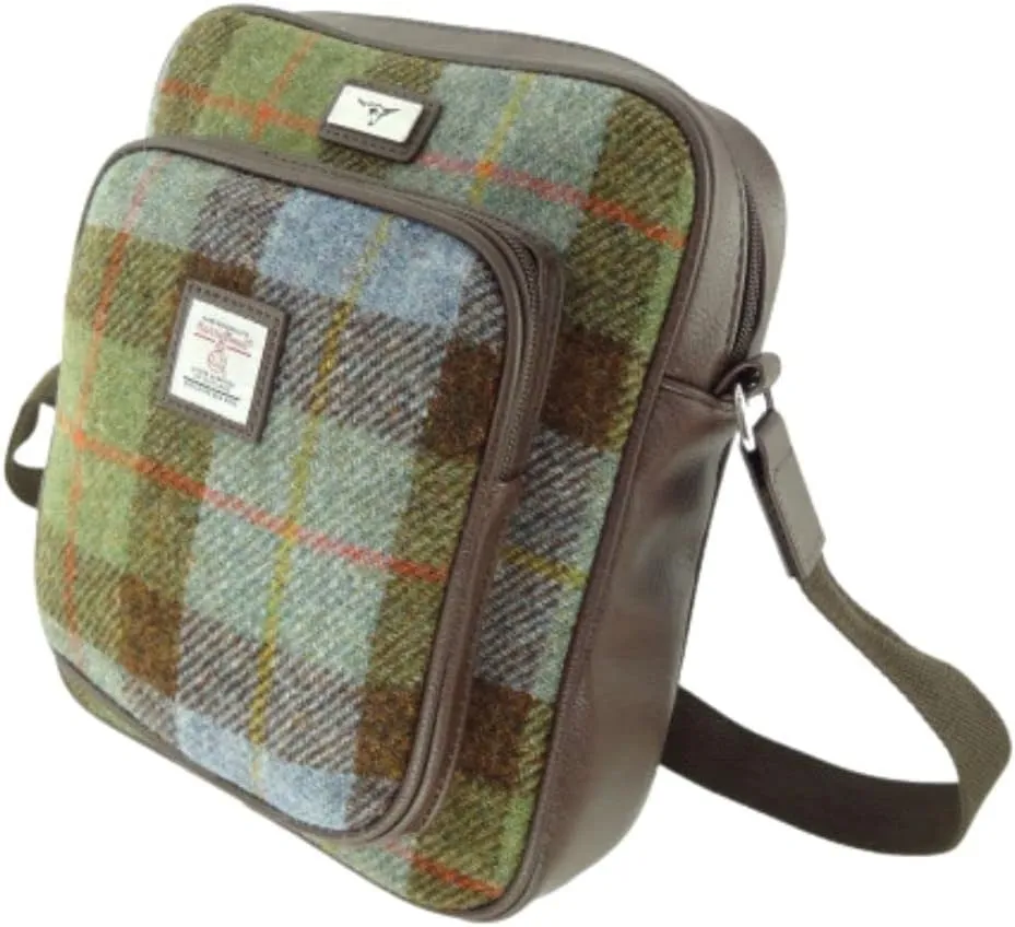 Harris Tweed 'Tay' Man Bag in Macleod Tartan