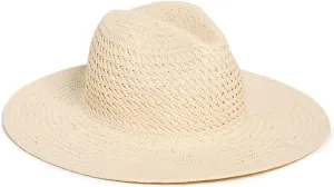 Hat Attack Women's Vented Luxe Packable Straw Hat