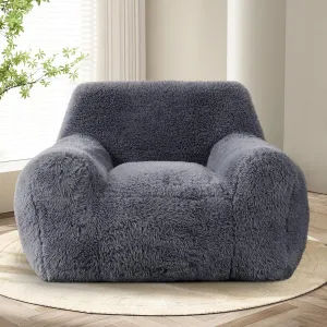 Hobestluk Bean Bag Chair Giant Bean Bag Chairs for Adults, Bean Bag Sofa Chair with Armrests, Oversize Beanbag Couch Comfy Chair for Bedroom, Living Room, Dorm and Office