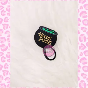 HOCUS POCUS CAULDRON STRAW TOPPER