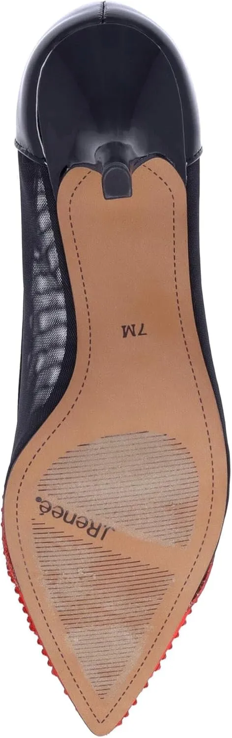 J. Renee Coopid - Heels for Women - Mesh Upper - Synthetic Lining - Memory Foam Insole - Synthetic Outsole
