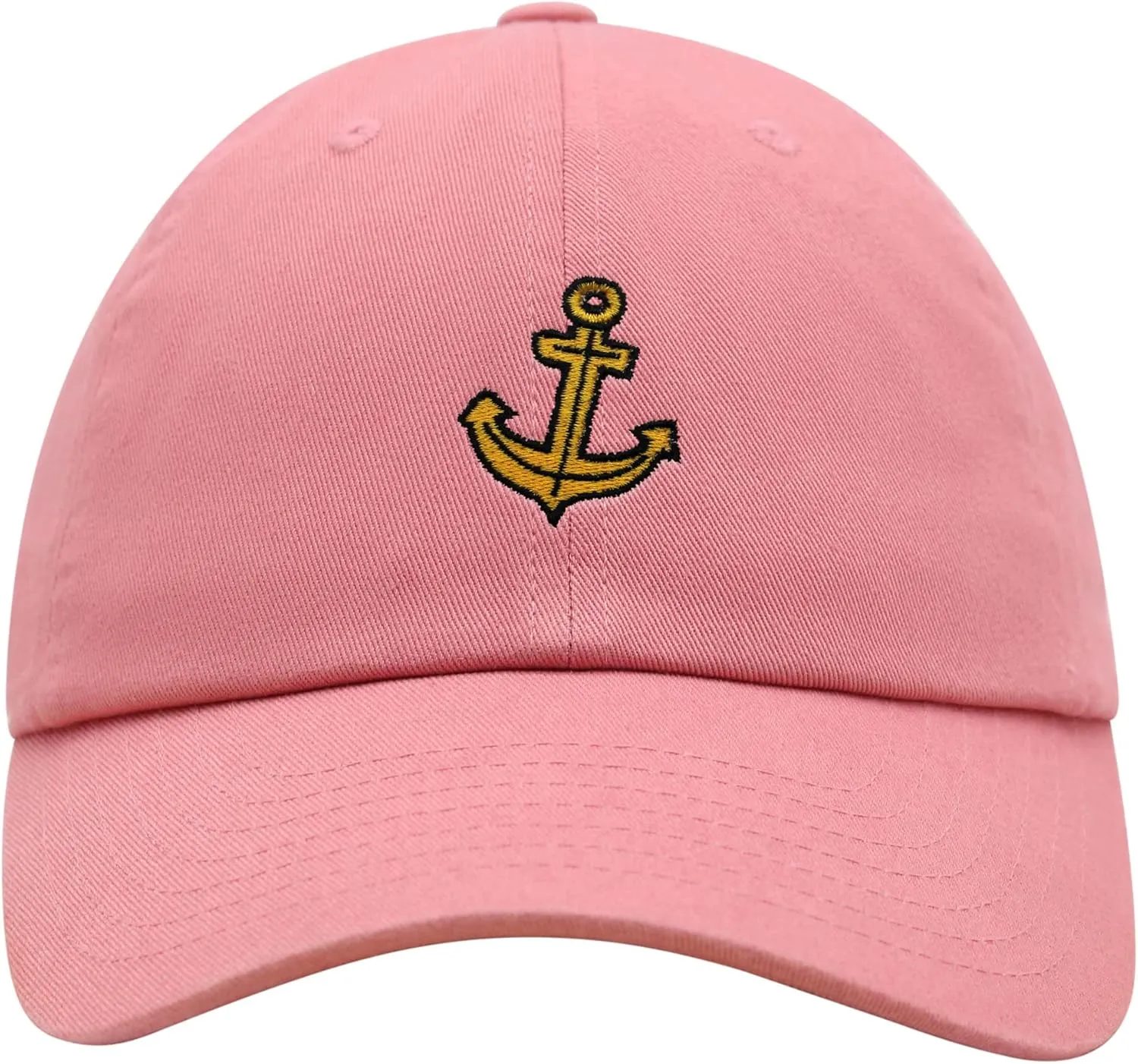 JPAK Anchor Premium Dad Hat Embroidered Cotton Baseball Cap Boat Pirate
