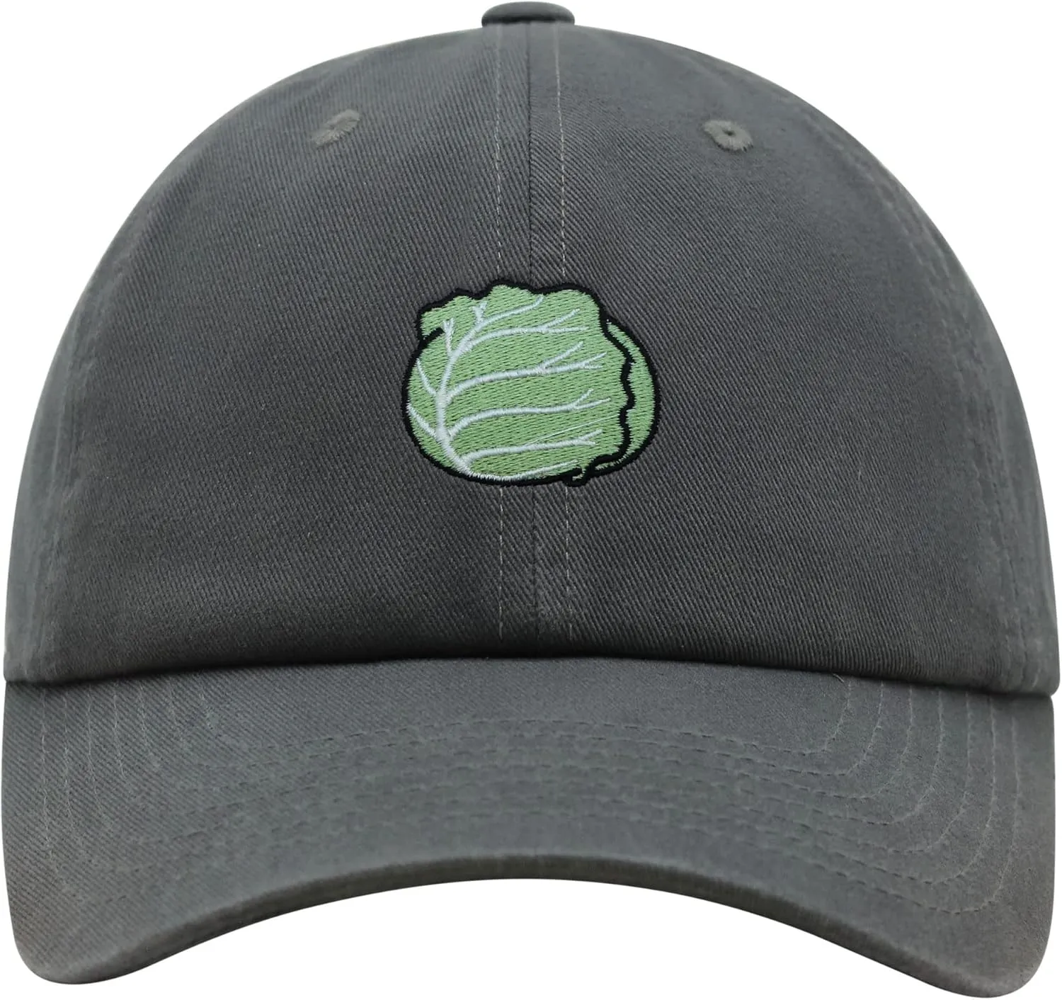 JPAK Cabbage Premium Dad Hat Embroidered Cotton Baseball Cap Cabbage Embroidery