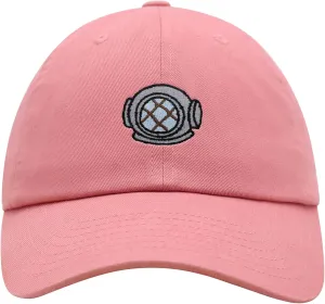JPAK Diving Helmet Premium Dad Hat Embroidered Cotton Baseball Cap Diver