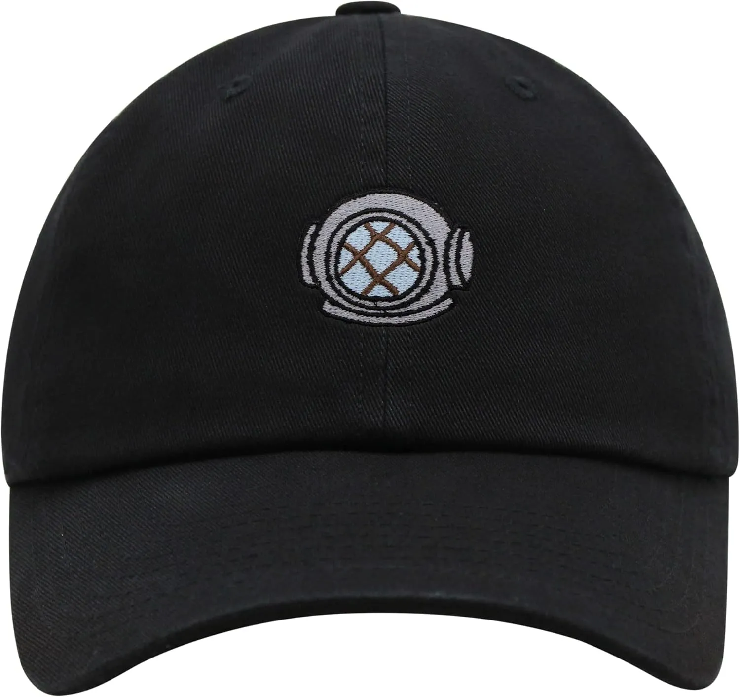 JPAK Diving Helmet Premium Dad Hat Embroidered Cotton Baseball Cap Diver
