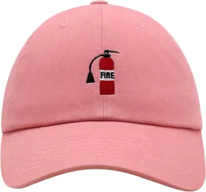 JPAK Fire Extinguisher Premium Dad Hat Embroidered Cotton Baseball Cap Funny Fireman