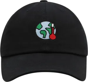 JPAK Global Warming Premium Dad Hat Embroidered Cotton Baseball Cap Save Earth