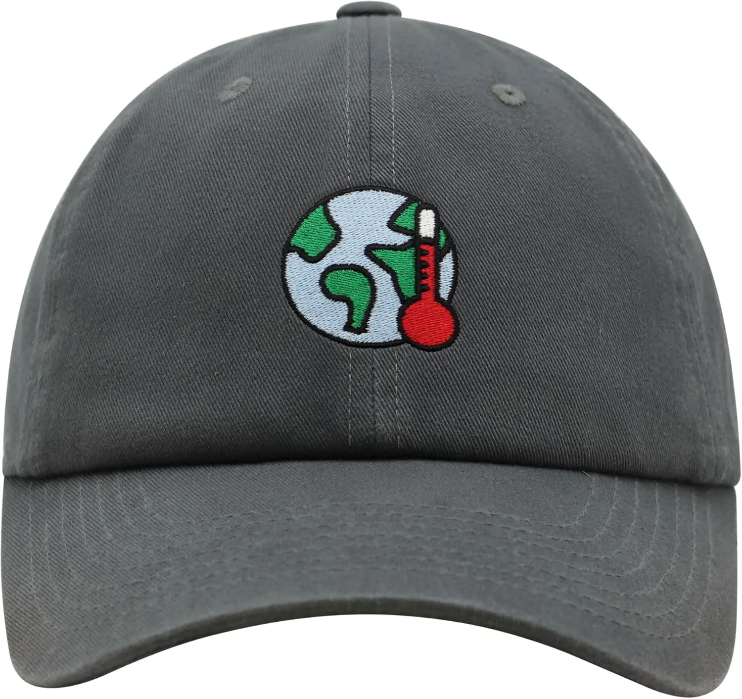 JPAK Global Warming Premium Dad Hat Embroidered Cotton Baseball Cap Save Earth