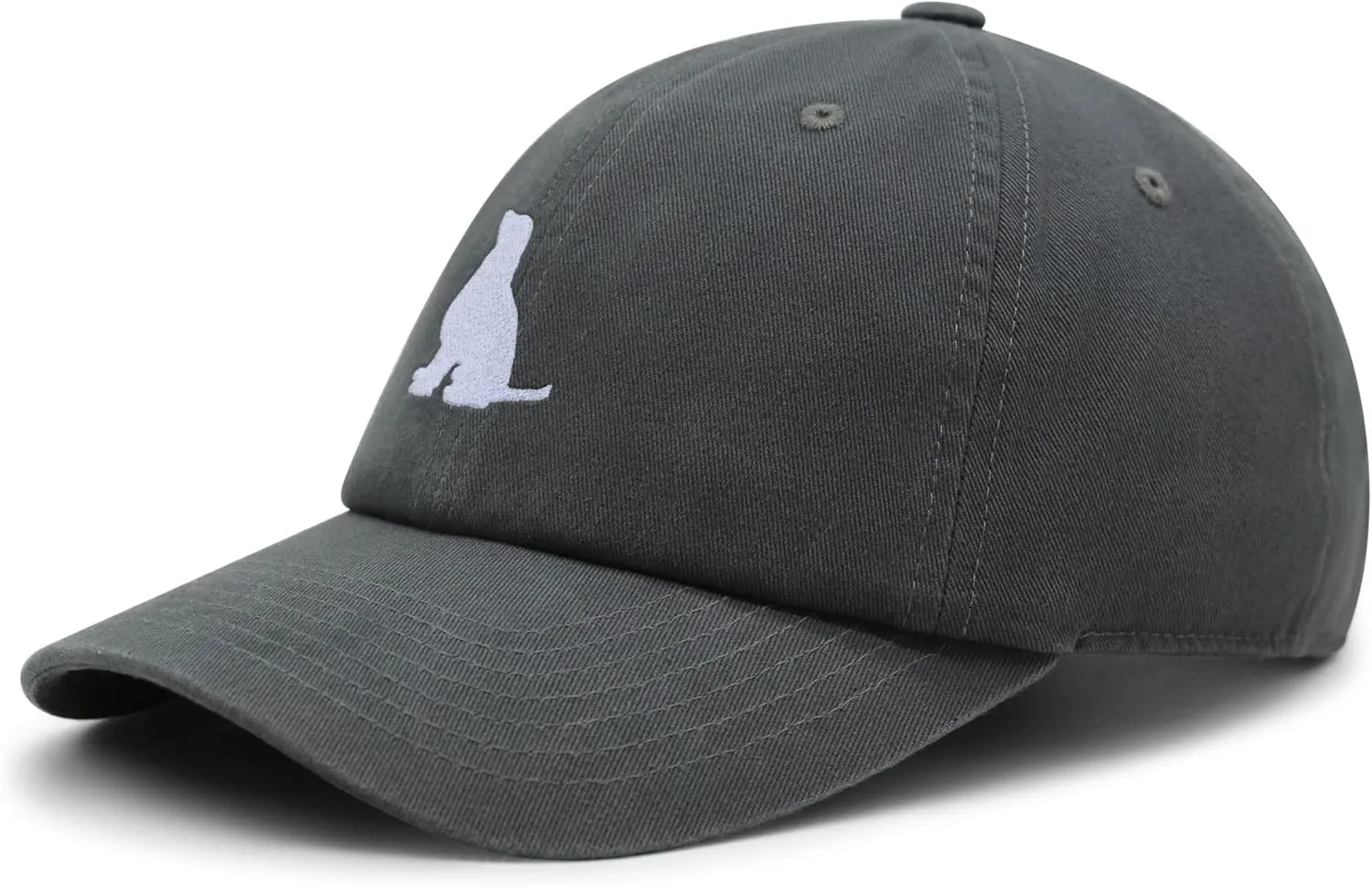 JPAK Golden Retriever Silhouette Premium Dad Hat Embroidered Cotton Baseball Cap Outline