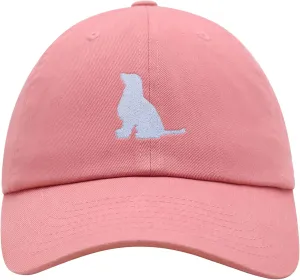 JPAK Golden Retriever Silhouette Premium Dad Hat Embroidered Cotton Baseball Cap Outline
